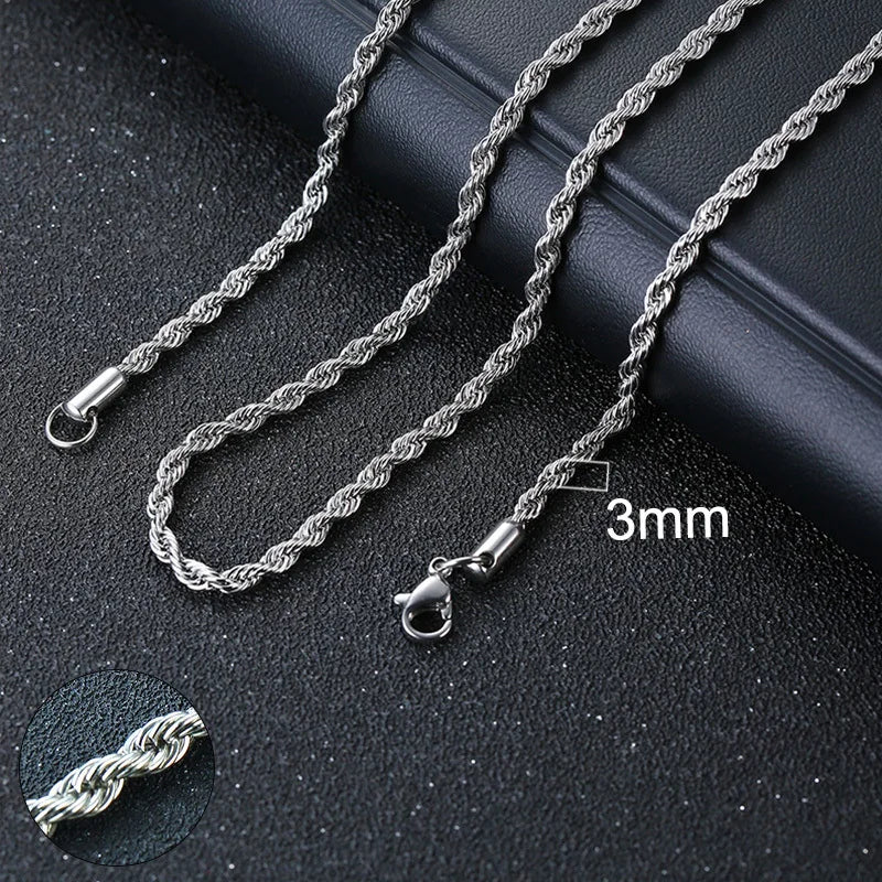 VNOX Classic Rope Chain