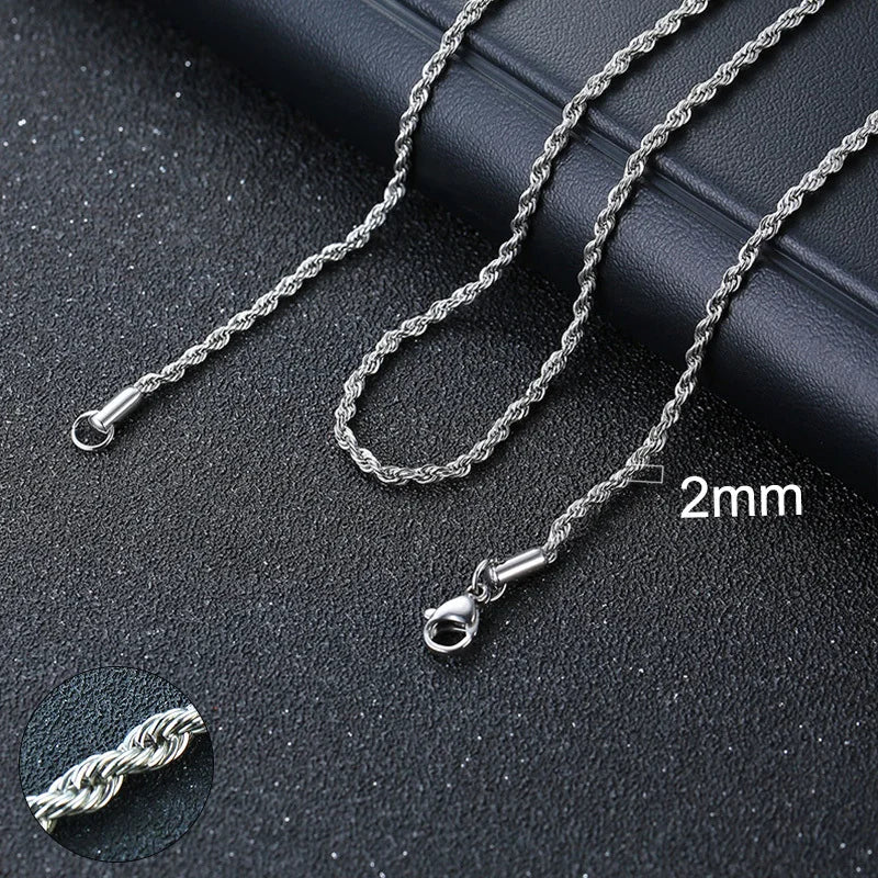 VNOX Classic Rope Chain
