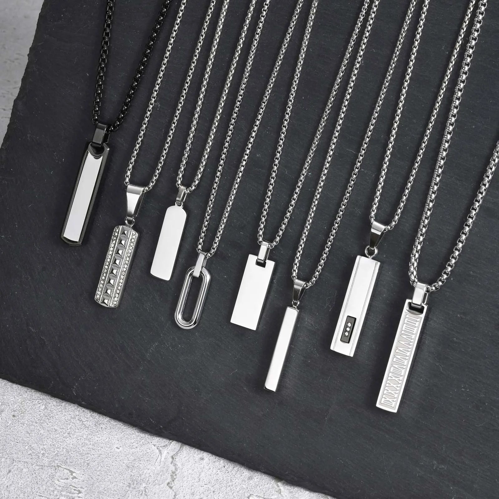 Rvox men's necklaces