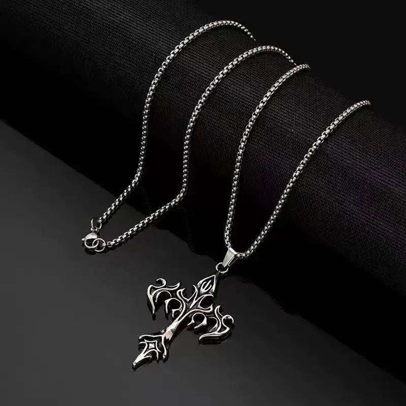 Punk Cross Necklace
