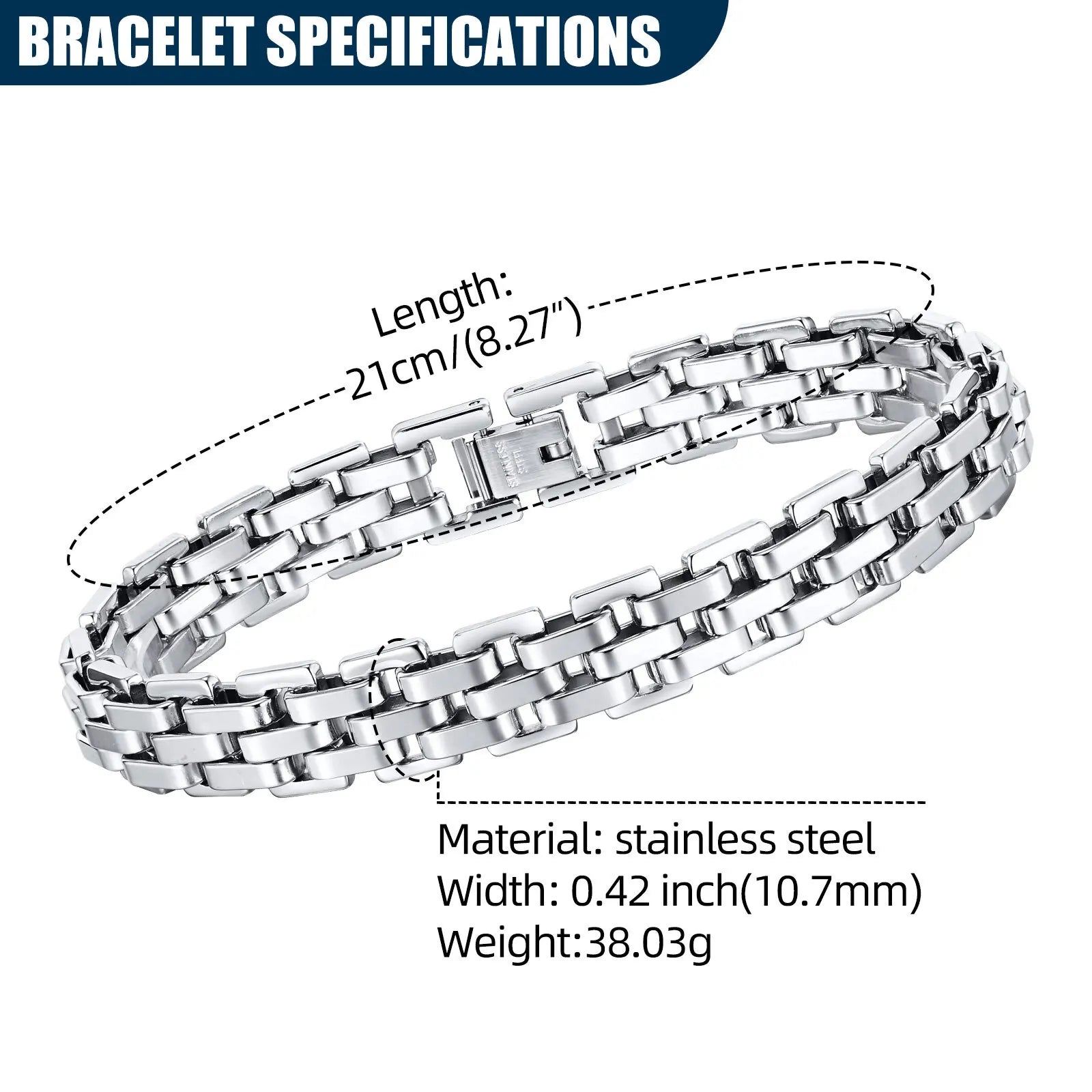 Titan Dual Link Bracelet