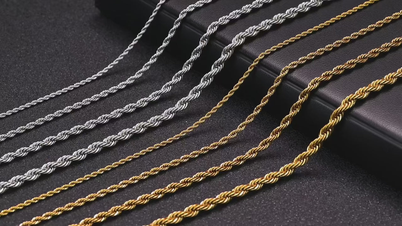 VNOX Classic Rope Chain